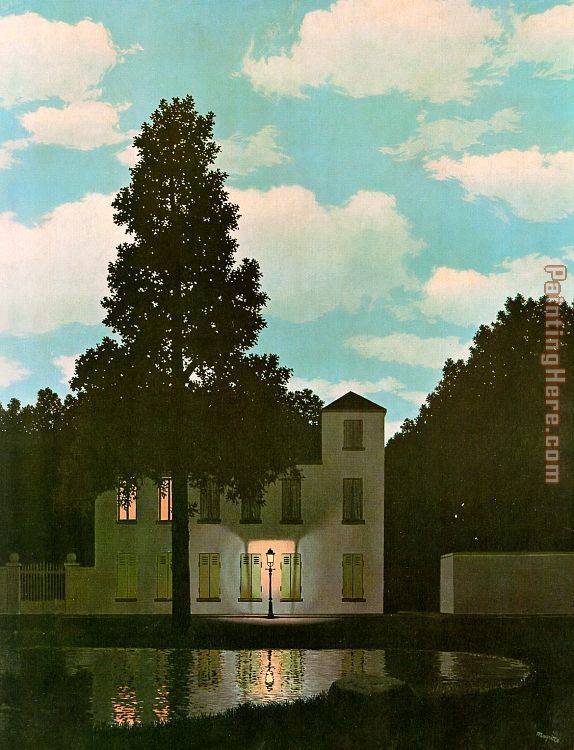 Rene Magritte The Empire of Light